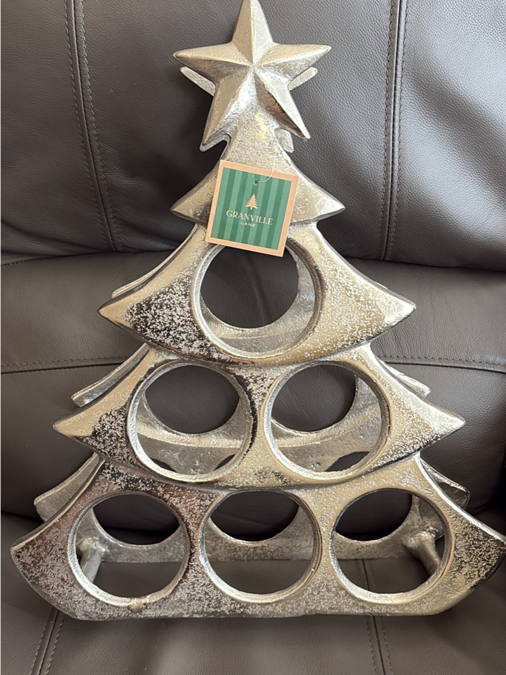 Christmas Tree Wine Rack